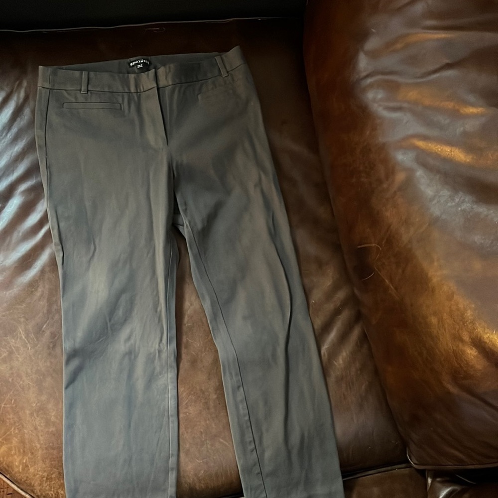 J Crew Mercantile Gray Pants